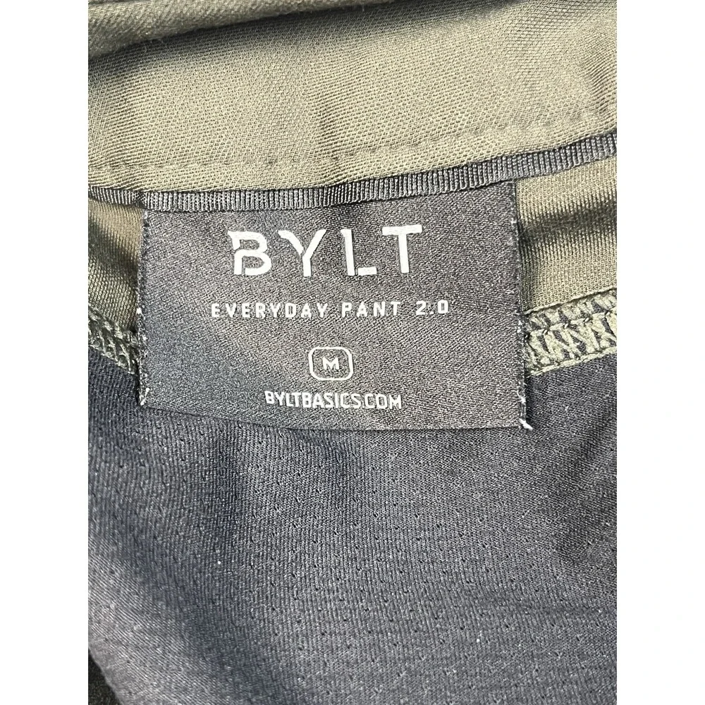 BYLT Everyday Pant 2.0 Men 31x29 Olive Stretch Tech Travel Golf Performance pant